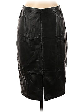 Who What Wear Faux Leather Skirt (view 1)