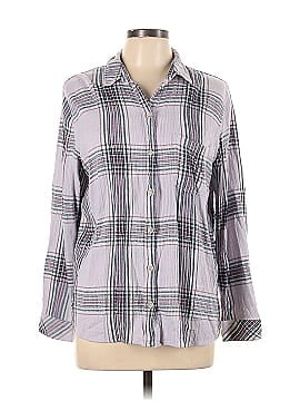 Sonoma Goods for Life 3/4 Sleeve Button-Down Shirt (view 1)