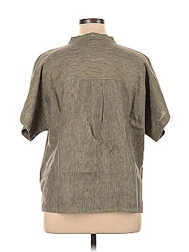 Eileen Fisher Short Sleeve Blouse (view 2)