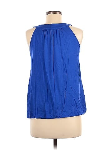 Alfani Blue Sleeveless Blouse Size S