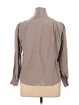 Levante Long Sleeve Silk Top (view 2)