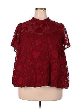 Torrid Short Sleeve Blouse (view 1)