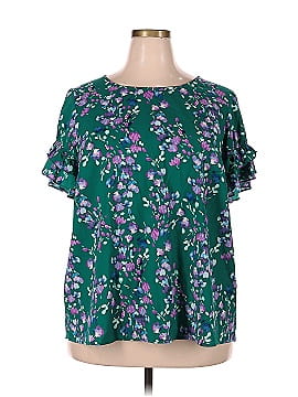 Lane Bryant Short Sleeve Blouse (view 1)