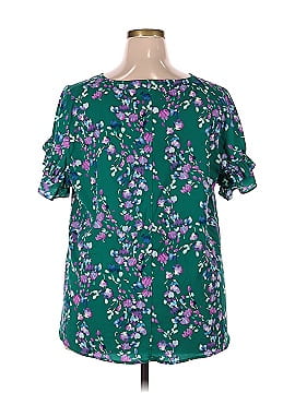 Lane Bryant Short Sleeve Blouse (view 2)