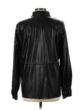 Calvin Klein Faux Leather Jacket (view 2)