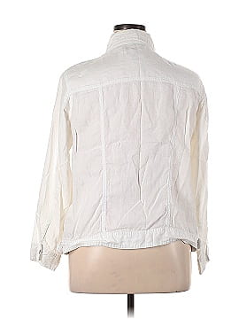 Jones New York 3/4 Sleeve Button-Down Shirt (view 2)