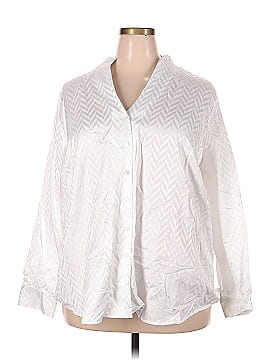 Foxcroft Long Sleeve Blouse (view 1)