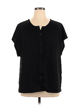 Banana Republic Factory Store Short Sleeve Blouse (view 1)