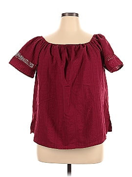 Lane Bryant Short Sleeve Blouse (view 1)