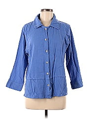 Assorted Brands 3/4 Sleeve Button Down Shirt