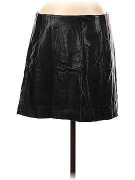 Vince. Leather Skirt (view 1)