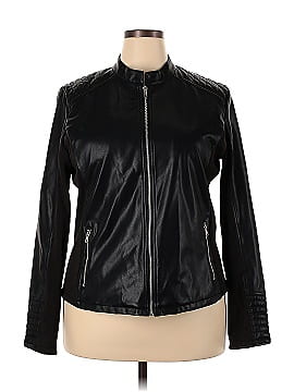 a.n.a. A New Approach Faux Leather Jacket (view 1)