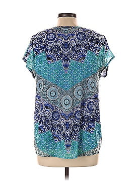 Dana Buchman Short Sleeve Blouse (view 2)