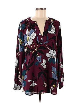 Ann Taylor LOFT Long Sleeve Blouse (view 1)