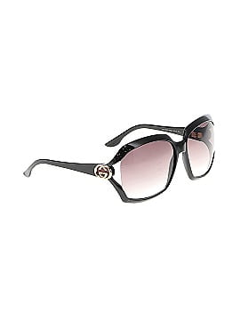 Gucci GG Logo Havana Web Sunglases (view 1)