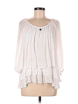 Tempo Paris 3/4 Sleeve Blouse (view 1)