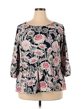 LC Lauren Conrad 3/4 Sleeve Blouse (view 1)