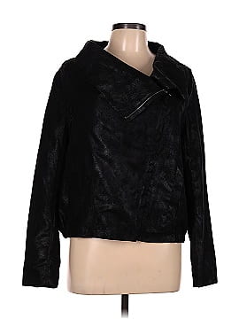 DKNY Jeans Faux Leather Jacket (view 1)