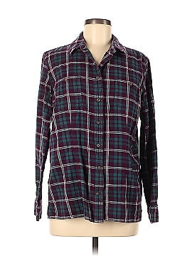 Duluth Trading Co. Long Sleeve Button-Down Shirt (view 1)