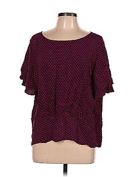 Ann Taylor Short Sleeve Top (view 1)