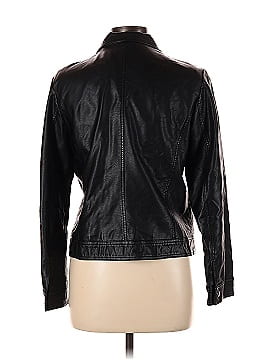 Jaclyn Smith Faux Leather Jacket (view 2)