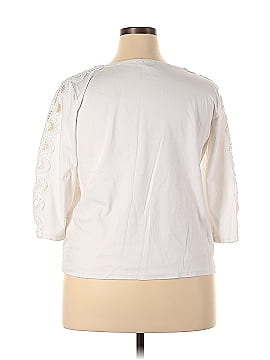 Talbots 3/4 Sleeve Top (view 2)