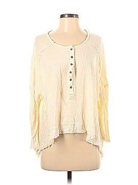 Free People Long Sleeve Henley (view 1)