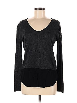 Zara W&B Collection Long Sleeve Top (view 1)