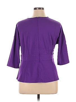 ELOQUII 3/4 Sleeve Top (view 2)