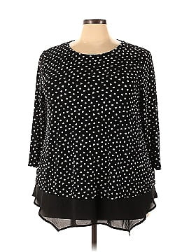 Adrianna Papell 3/4 Sleeve Blouse (view 1)