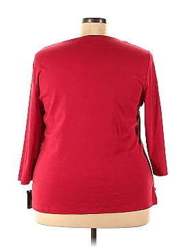 Karen Scott 3/4 Sleeve Top (view 2)