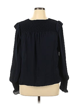 Sharagano Long Sleeve Blouse (view 1)