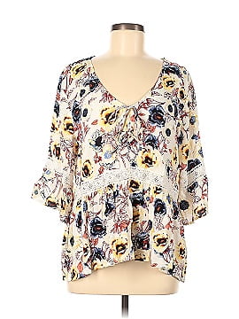 Maurices 3/4 Sleeve Blouse (view 1)