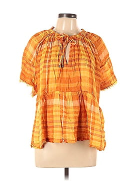 Pilcro by Anthropologie Short Sleeve Blouse (view 1)