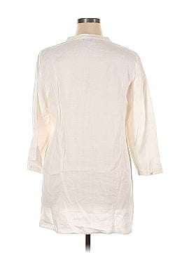 Soft Surroundings 3/4 Sleeve Button-Down Shirt (view 2)