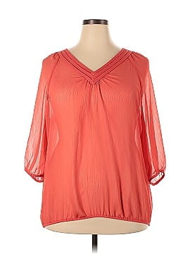 Lane Bryant 3/4 Sleeve Blouse (view 1)