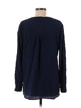 Diane von Furstenberg Long Sleeve Silk Top (view 2)