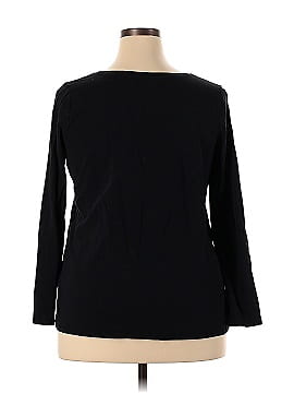 Lane Bryant Outlet 3/4 Sleeve T-Shirt (view 2)