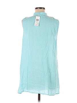 Eileen Fisher Sleeveless Button-Down Shirt (view 2)