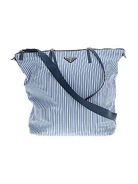 Prada Tessuto Striped Stampata Shopping Bag (view 1)