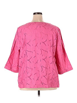 Maggie Barnes 3/4 Sleeve Blouse (view 2)