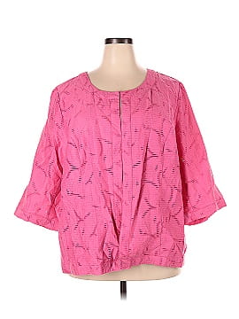 Maggie Barnes 3/4 Sleeve Blouse (view 1)