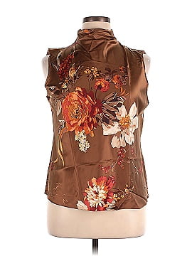 Ellen Tracy Sleeveless Silk Top (view 1)