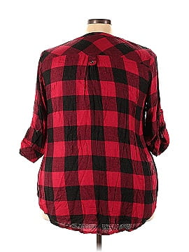 Torrid 3/4 Sleeve Button-Down Shirt (view 2)