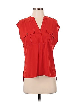 Calvin Klein Short Sleeve Blouse (view 1)