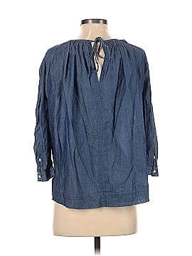 Madewell 3/4 Sleeve Blouse (view 2)