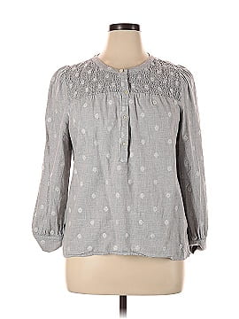 Ann Taylor LOFT 3/4 Sleeve Blouse (view 1)