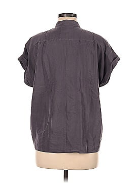 Club Monaco Short Sleeve Blouse (view 2)