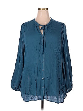 Torrid Long Sleeve Blouse (view 1)