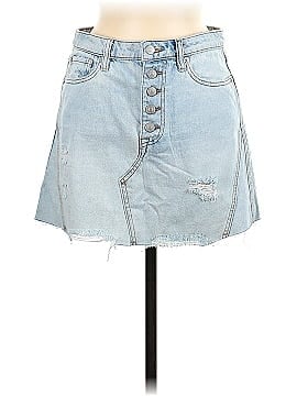 We the Free Denim Skirt (view 1)